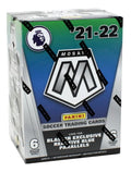 2021 22 Panini Mosaic Premier League Soccer Blaster Box 6 Packs (Ships Sealed Only)