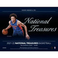 2021 22 Panini National Treasures Basketball 4 Box Case (Ships Sealed Only)
