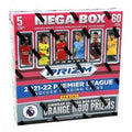 2021 22 Panini Prizm Premier League Soccer Mega Box (Ships Sealed Only)
