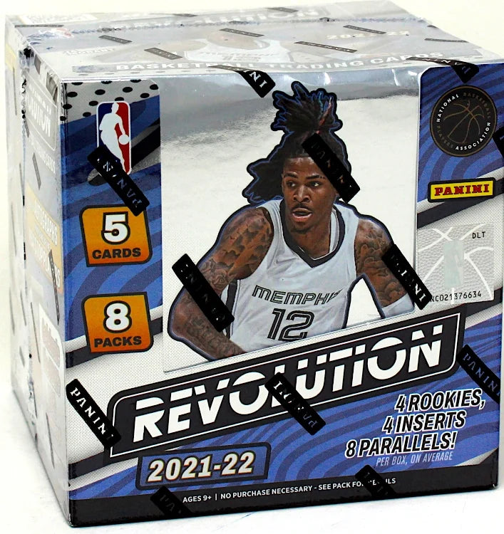 2021-22 Panini Revolution Basketball Hobby 16 Box Case (Ships Sealed Only) - B2