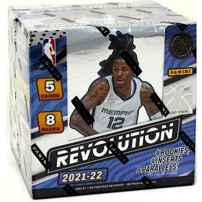 2021 22 Panini Revolution Basketball Hobby Box (Ships Sealed Only)