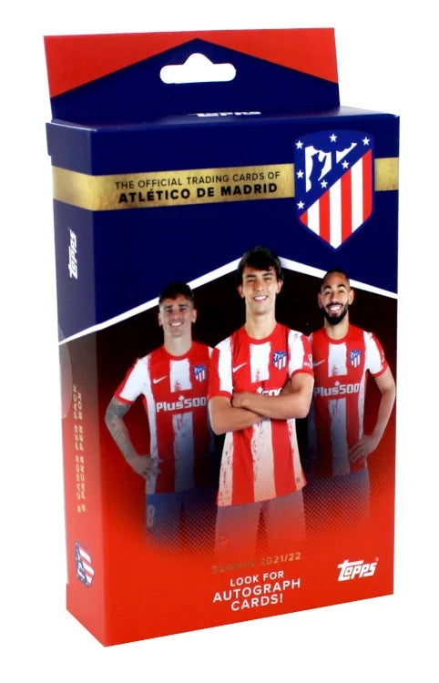 2021 22 Topps Atletico Madrid Soccer Team Set 36 Box Case (Ships Sealed Only)