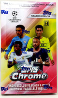 2021 22 Topps Chrome UEFA Champions League Soccer Lite Box (Ships Sealed Only)