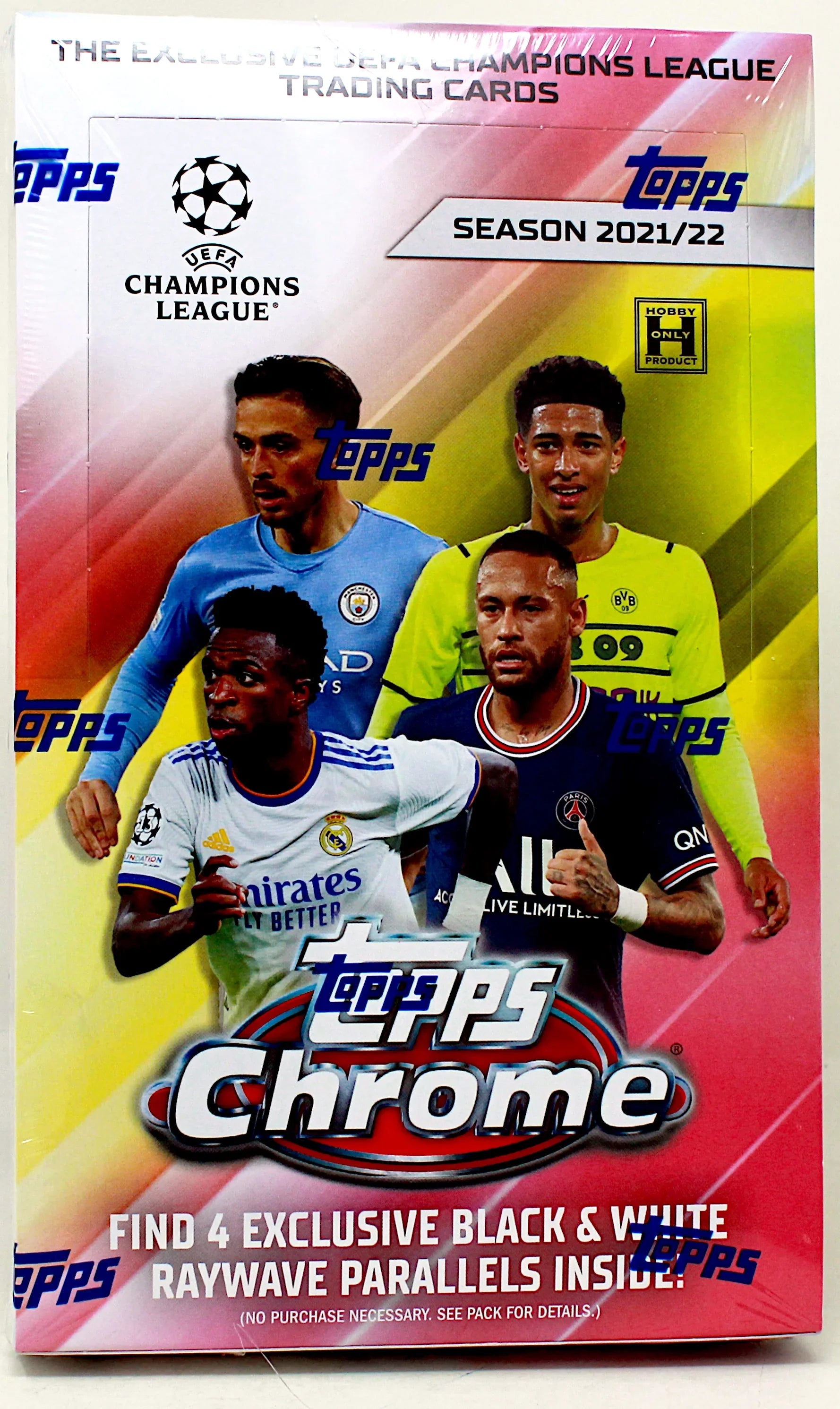2021 22 Topps Chrome UEFA Champions League Soccer Lite Box (Ships Sealed Only)