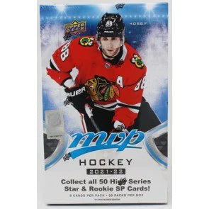 2021 22 Upper Deck MVP Hockey Hobby 20 Box Case (Ships Sealed Only)