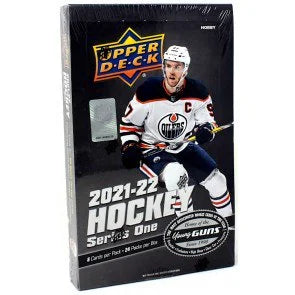 2021 22 Upper Deck Series 1 Hockey Hobby Case 12 Boxes (Ships Sealed Only)