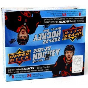 2021 22 Upper Deck Series 1 Hockey Retail Box 24 Packs (Ships Sealed Only)