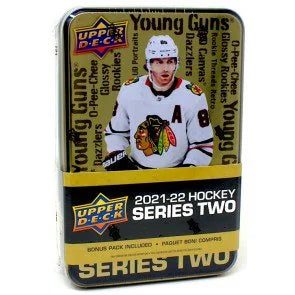2021 22 Upper Deck Series 2 Hockey Retail Tin 12 Box Case (Ships Sealed Only) - B2