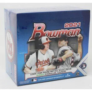 2021 Bowman Baseball Retail 12 Box Lot (Ships Sealed Only)