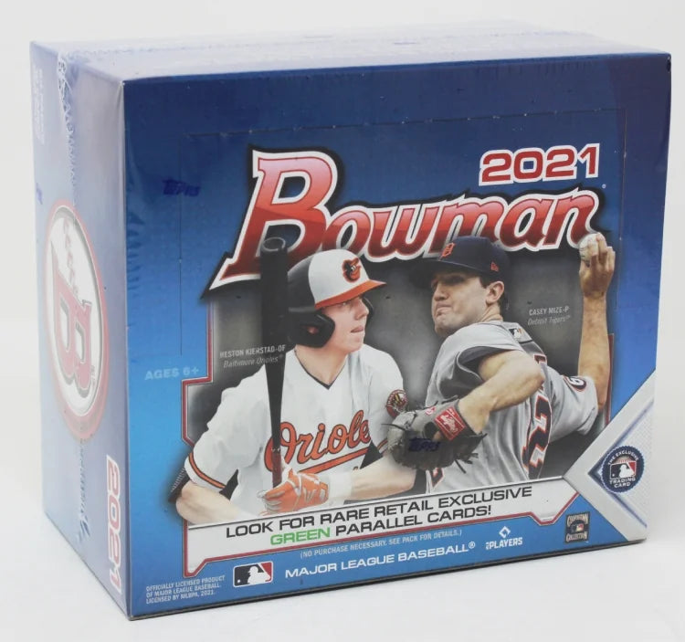 2021 Bowman Baseball Retail Box (Ships Sealed Only) - B2