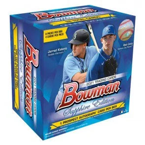 2021 Bowman Baseball Sapphire Edition Box (Ships Sealed Only)