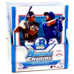 2021 Bowman Chrome Baseball Hobby Box (Ships Sealed Only) - B