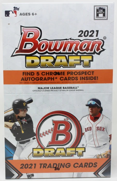 2021 Bowman Draft Baseball Super Jumbo 6 Box Case (Ships Sealed Only) - B2