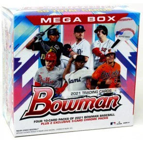 2021 Bowman Mega Box Baseball (Ships Sealed Only)