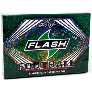 2021 Leaf Flash Football Hobby Case 12 Boxes 60 Packs (Ships Sealed Only)