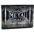 2021 Leaf Metal Draft Football Jumbo Case 8 Boxes (Ships Sealed Only)