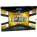 2021 Leaf Ultimate Draft Football Hobby Box (Ships Sealed Only)