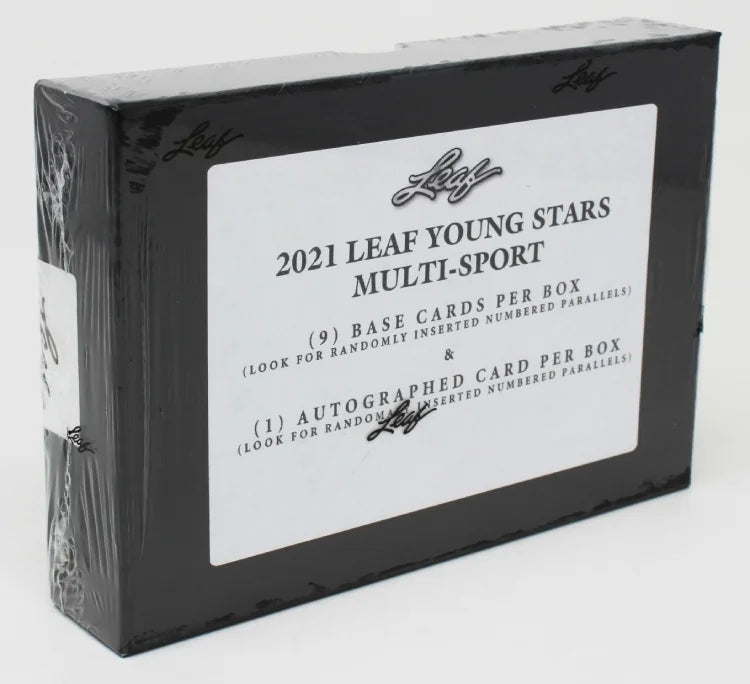 2021 Leaf Young Stars Multi Sport 10 Box Case Sealed (Ships Sealed Only)
