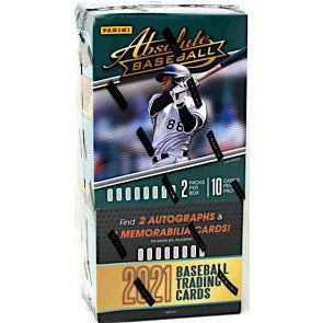 2021 Panini Absolute Baseball Hobby Box (Ships Sealed Only)
