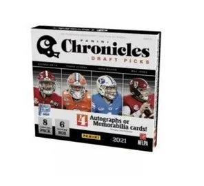 2021 Panini Chronicles Draft Picks Football FOTL Hobby Box (Ships Sealed Only)