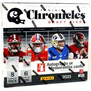 2021 Panini Chronicles Draft Picks Football Hobby Box (Ships Sealed Only)