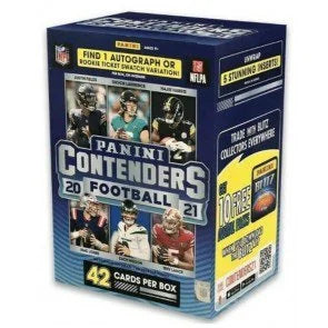 2021 Panini Contenders Football Blaster Box Rookie Tickets (Ships Sealed Only)