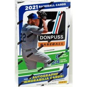 2021 Panini Donruss Baseball Hobby Box (Ships Sealed Only)