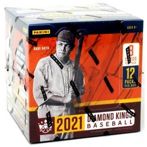 2021 Panini Donruss Diamond Kings Baseball Hobby 12 Box Case (Ships Sealed Only)