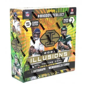 2021 Panini Illusions Football Mega Box Sealed Product (Ships Sealed Only)