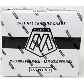2021 Panini Mosaic Football 20 Box Case Multi Pack (Ships Sealed Only)