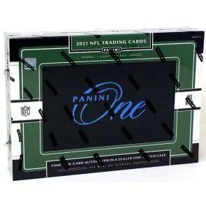 2021 Panini One Football Hobby Box NFL Rookie Star Autographs (Ships Sealed Only)