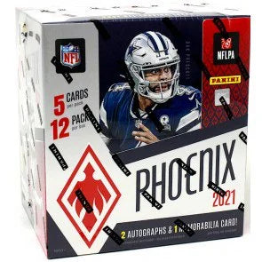 2021 Panini Phoenix Football Hobby Box 12 Packs (Ships Sealed Only)