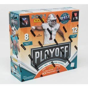 2021 Panini Playoff Football Hobby Box 12 Packs (Ships Sealed Only)