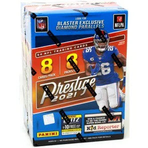 2021 Panini Prestige Football Blaster Boxes 20 Box Lot (Ships Sealed Only)