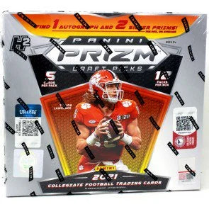 2021 Panini Prizm Collegiate Draft Picks Football Box H2 Release (Ships Sealed Only)