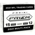 2021 Panini Prizm Football Multi Pack Case 20 Boxes (Ships Sealed Only)