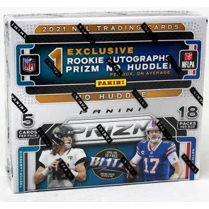 2021 Panini Prizm Football No Huddle Case 20 Boxes (Ships Sealed Only)