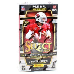 2021 Panini Select Football H2 Hobby Box 4 Packs (Ships Sealed Only)