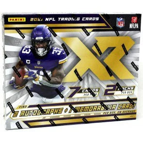 2021 Panini XR Football Hobby Box 2 Autos Per Box (Ships Sealed Only)