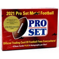 2021 Pro Set Metal Football Red White Blue Box (Ships Sealed Only)