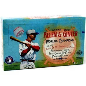 2021 Topps Allen Ginter Baseball Hobby Box (Ships Sealed Only)