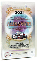 2021 Topps Allen Ginter Chrome Baseball Hobby 12 Box Case (Ships Sealed Only)