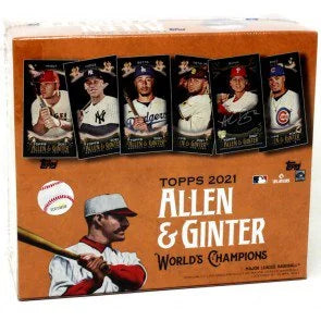 2021 Topps Allen Ginter X Baseball Box (Ships Sealed Only)