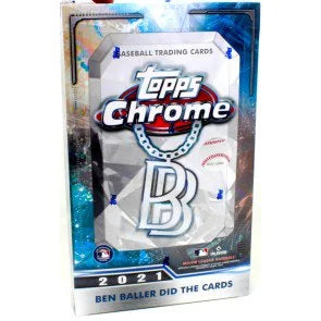2021 Topps Chrome Baseball Ben Baller Edition Box (Ships Sealed Only)