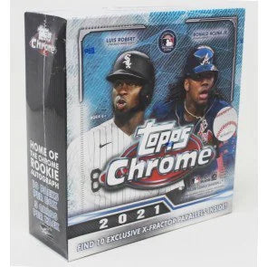 2021 Topps Chrome Baseball Mega Box (Ships Sealed Only) - B