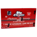 2021 Topps Chrome Platinum Anniversary Baseball Hobby Box (Ships Sealed Only)