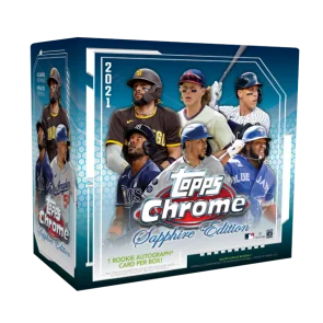 2021 Topps Chrome Sapphire Edition Baseball 10 Box Lot (Ships Sealed Only)