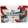 2021 Topps Clearly Authentic Baseball Hobby 20 Box Case (Ships Sealed Only)