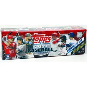 2021 Topps Complete Baseball Factory Set Hobby 12 Set Case (Ships Sealed Only)