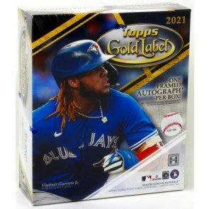 2021 Topps Gold Label Baseball Hobby 16 Box Case (Ships Sealed Only)